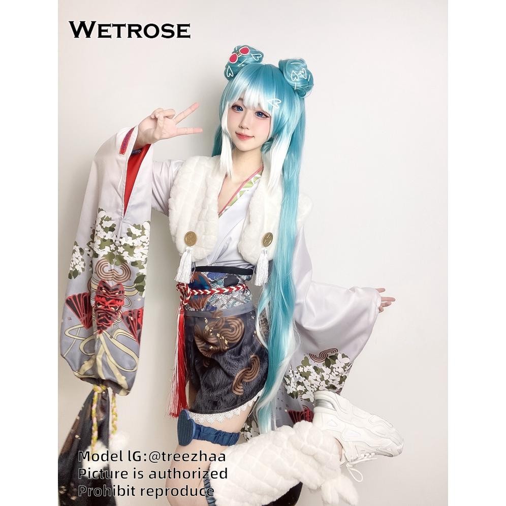 Wetrose Kobo Kanaeru Kimono New Skin Costume Cosplay Kostum Kawaii Lucu