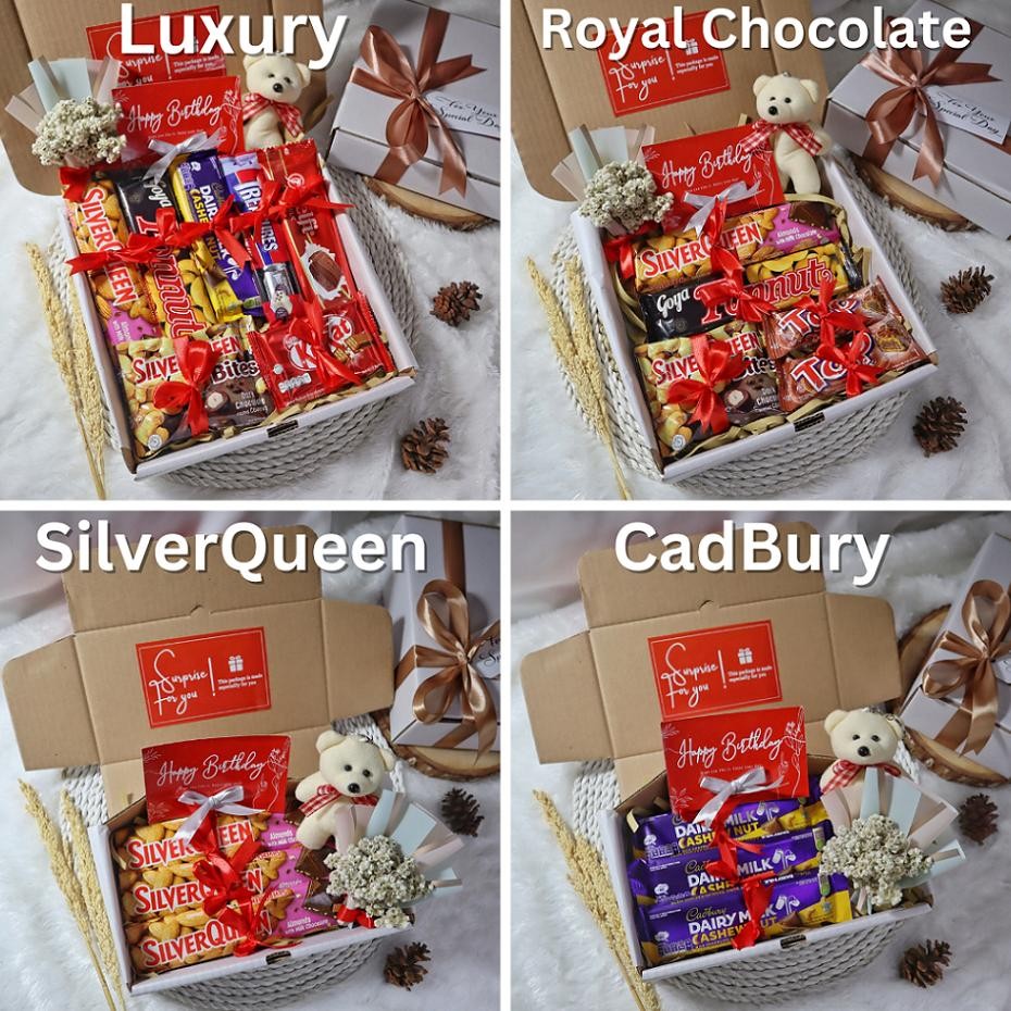 

BISA COD Hampers Cokelat Premium | Kado Valentine | Hadiah Snack Cowok Cewek | Gift Ultah Pacar Wisuda sa-324