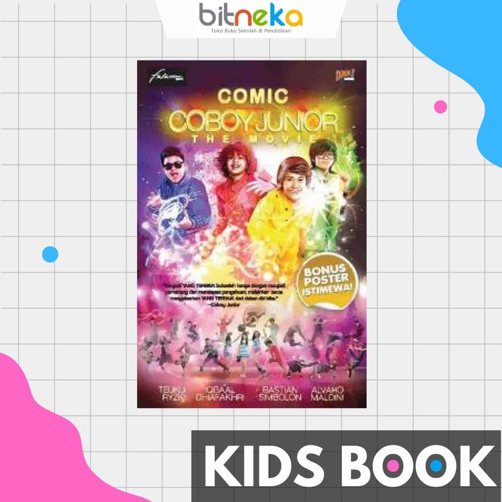 Buku Anak Comic Coboy Junior The Movie