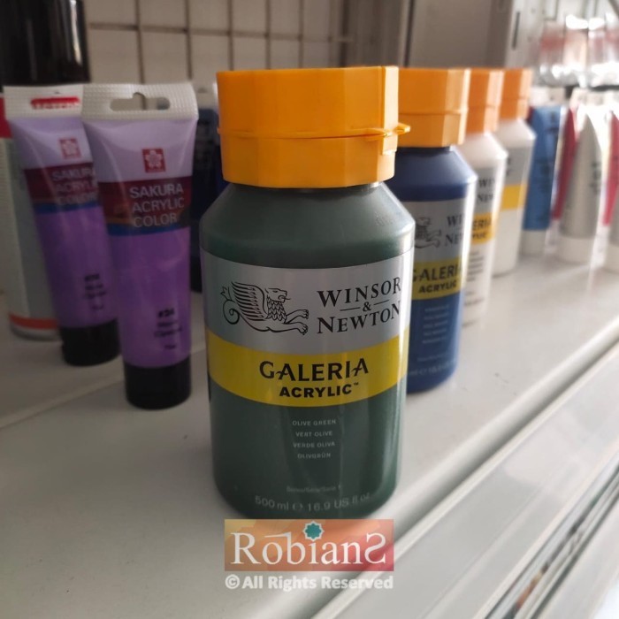 

Cat Lukis / Cat Akrilik Galeria Winsor Newton - Uk. 500 Ml Best Quality