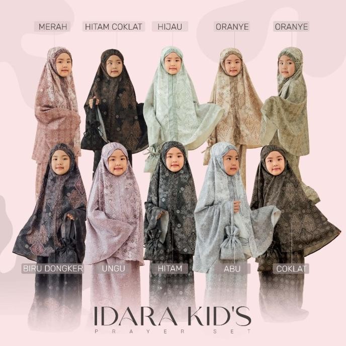 Mukena Idara Kid's - Seradia x Fitrop