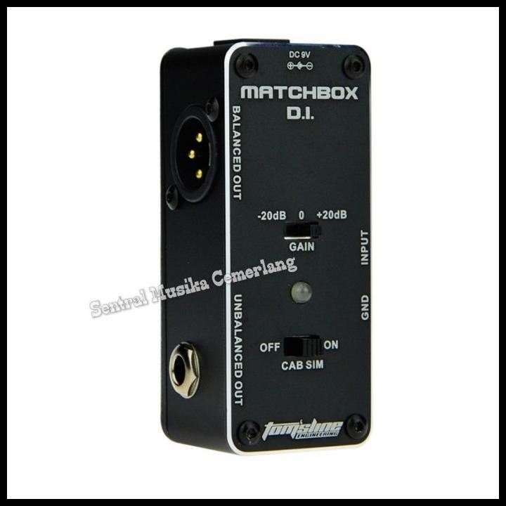 Terlaris Cabinet Simulator Pedal Tomsline Amx-3 Matchbox Di Direct Box Cab Sim Good Quality