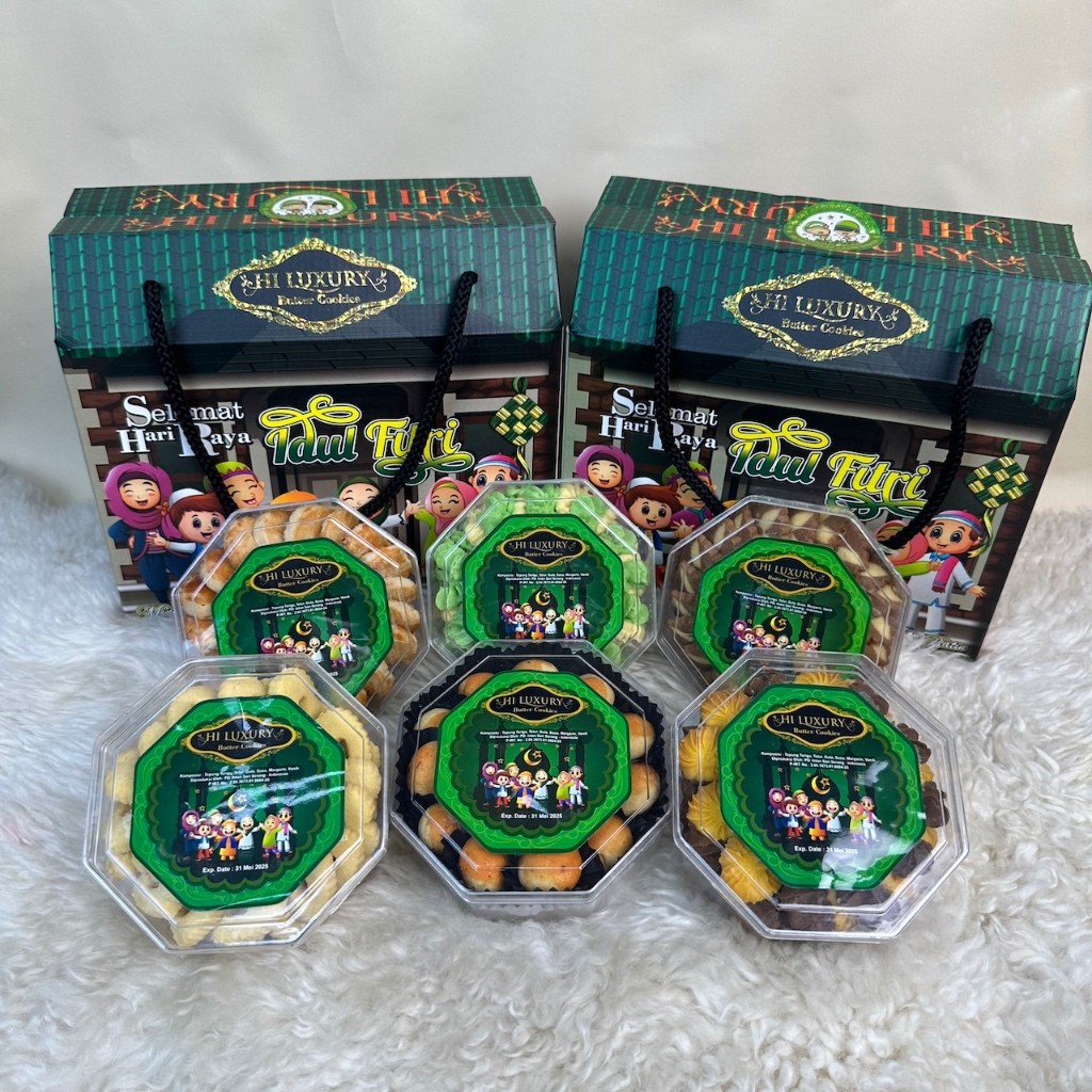 

BEST DEALS PAKET KUE LEBARAN LUXURY PARCEL KUE KERING HAMPERS RAMADHAN PAKET KUE KERING IDUL FITRI
