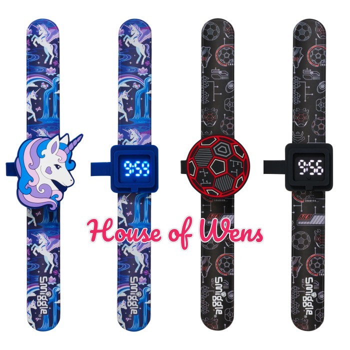 SMIGGLE AWAY SLAPBAND WATCH ORIGINAL - JAM TANGAN SMIGGLE