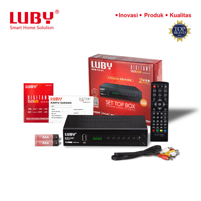 LUBY SET TOP BOX LUBY DVB-T2-01