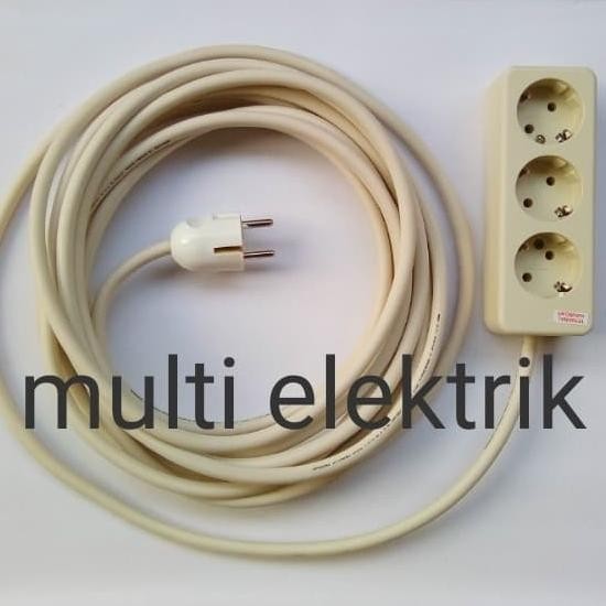 

Ready stop kontak uticon 3 lubang kabel kawat eterna 10 meter