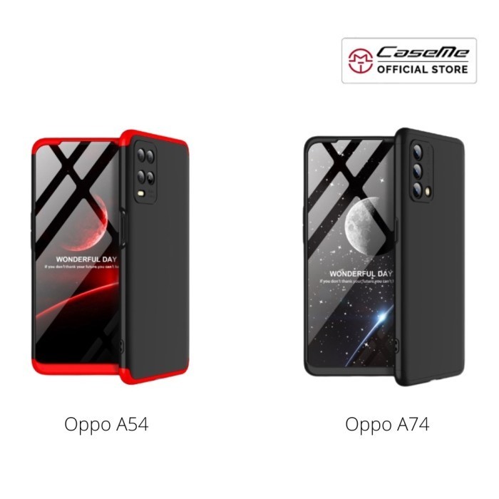 TERLARIS TERLARIS TERLARIS CASING OPPO A54 A74 GKK ORIGINAL HARD CASE 360 SHOCKPROOF TAHAN BANTING