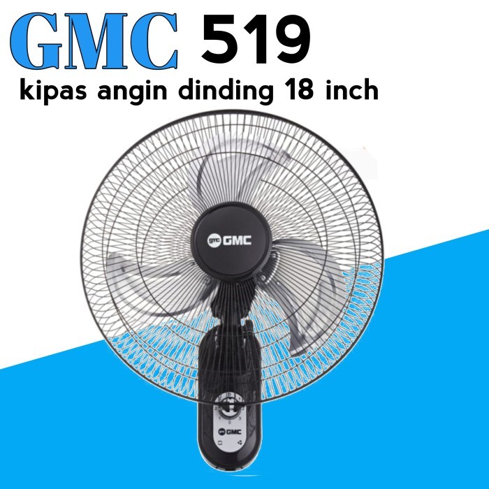 Kipas Angin Gmc Dinding 18 Inch/Kipas Angin Tornado/Kipas Angin Besi/Kipas Angin Dinding Blower