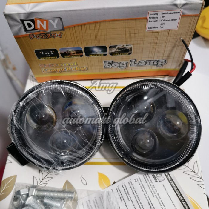 lampu kabut mobil 3 inch 12 volt led set 2pc