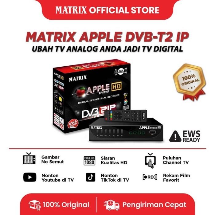 STB MATRIX APPLE DVB2IP (BUY 2 GET 2)
