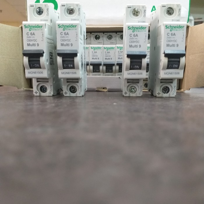 mcb dc MCB DC 1PHAS 6A-DC schneider