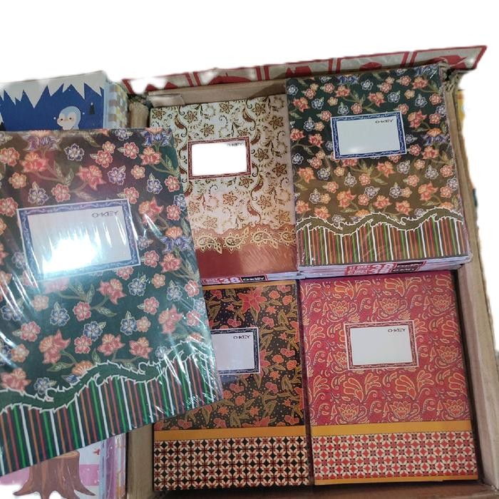 

BERGARANSI BUKU TULIS OKEY 38 HALAMAN 10 BUKU COVER SAMPUL COKLAT MURAH VIRAL KODE 1076