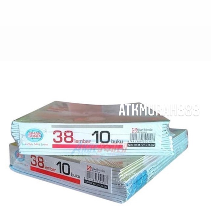 

OBRAL BUKU TULIS SIDU 38 LEMBAR /PAK /10 BUKU/ SINAR DUNIA 38 LEMBAR MURAH KODE 664