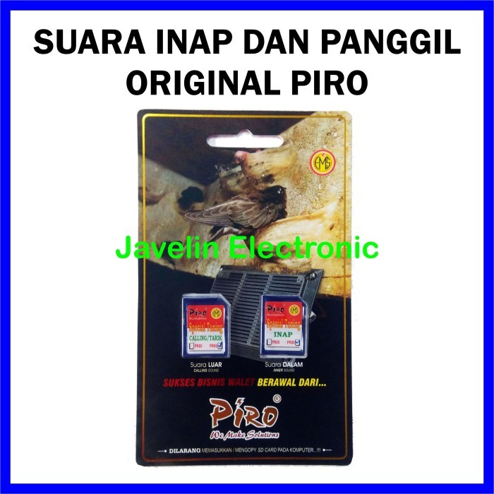 Suara Walet Inap dan Panggil / Calling PIRO Original