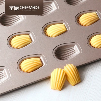 Chefmade Loyang Madeline 16 Sekat Kecil Warna Gold - WK9743