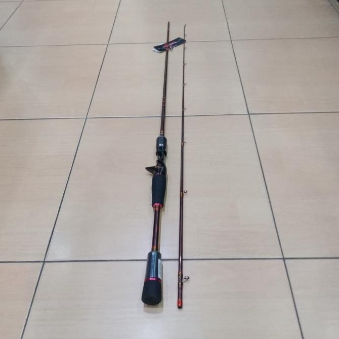 TERBARU - Joran Casting Relix Cacing Merah 662M BC