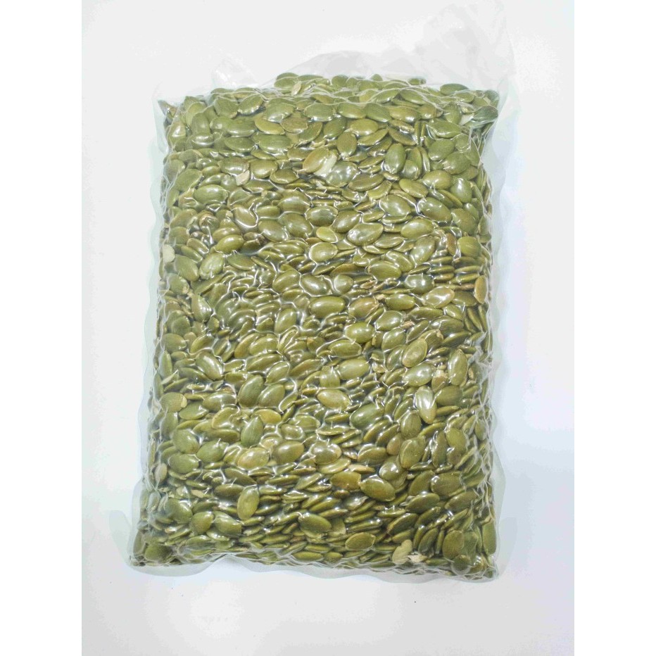 

DISKON PUMPKIN SEED RAW / BIJI LABU MENTAH 1KG