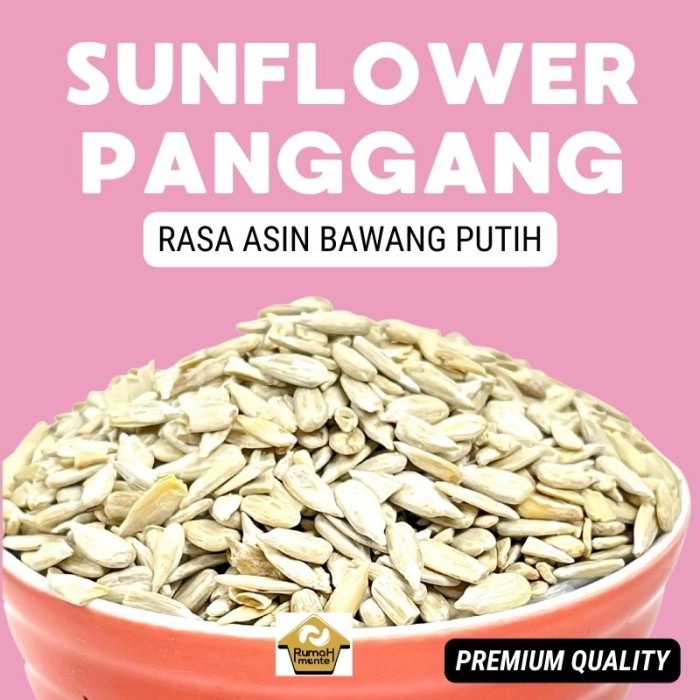 

MURAH Roasted Sunflower Seed Salted Garlic Biji Bunga Matahari Panggang