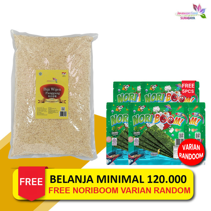 

MURAH Biji Wijen Panggang / Sesame Seeds Roasted 1kg