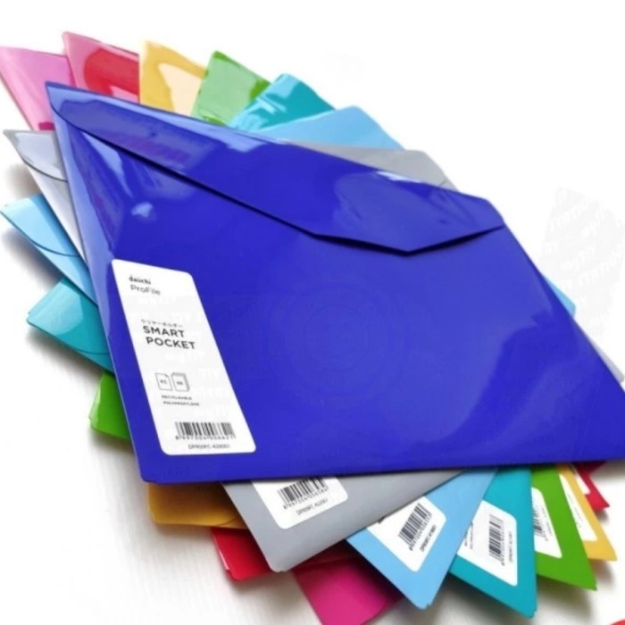 

Smart Pocket Daiichi F4 Folio Sepak (12pcs) Map Plastik Folio