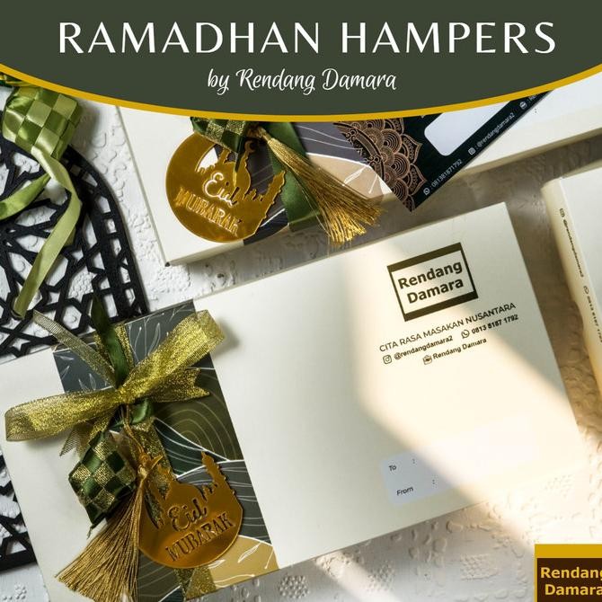 

Terbaru, Hampers Lebaran Makanan Premium Parsel Idul Fitri Murah Rendang Damara