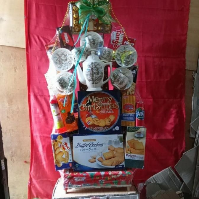 

Terbaru Laris!, Parcel Parsel Lebaran Mix Teaset