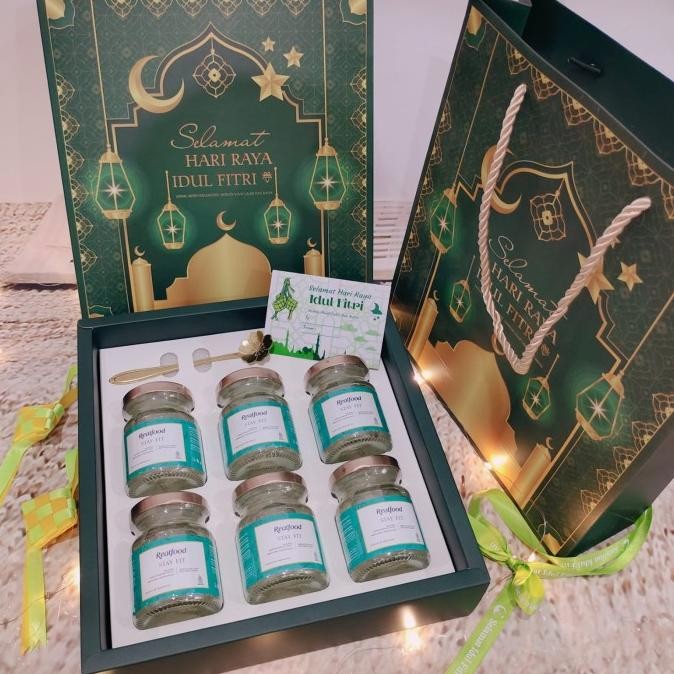 

Limited!, Hampers Realfood Idul Fitri - Kado Lebaran Minuman Sehat Walet - Pl066