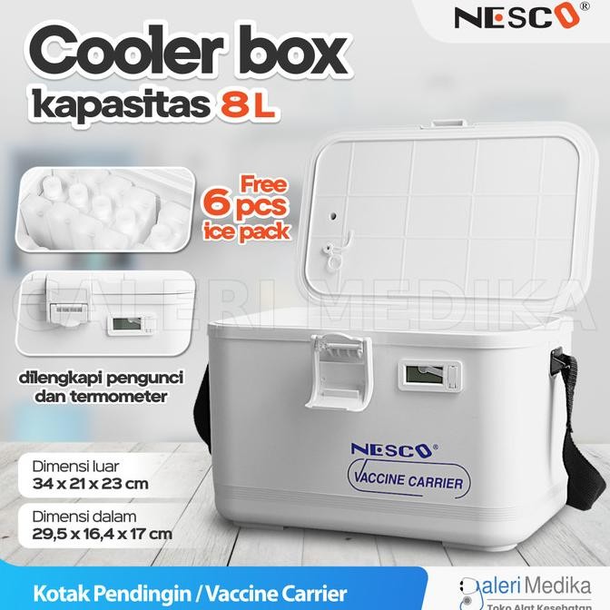 Grosir Onemed Cooler Box Vaccine 8 Liter / Cooler Box 8 Liter Vaccine Carrier