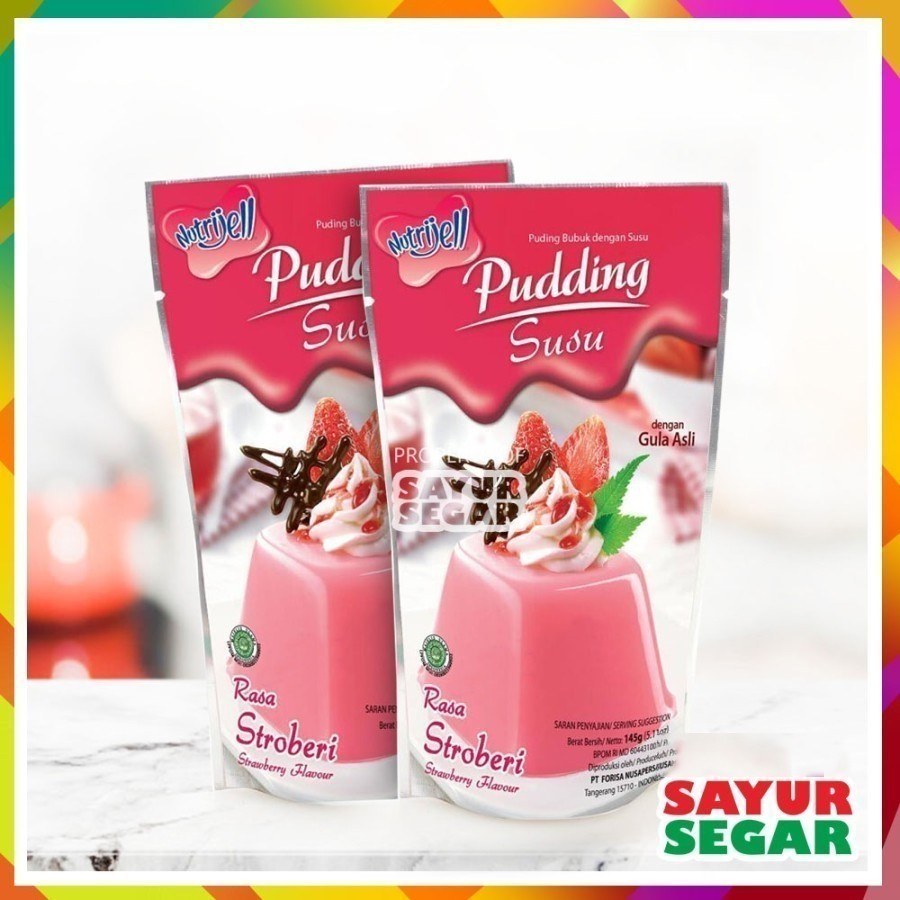 

Nutrijell Pudding Susu [145G] Sachet - Strawberry