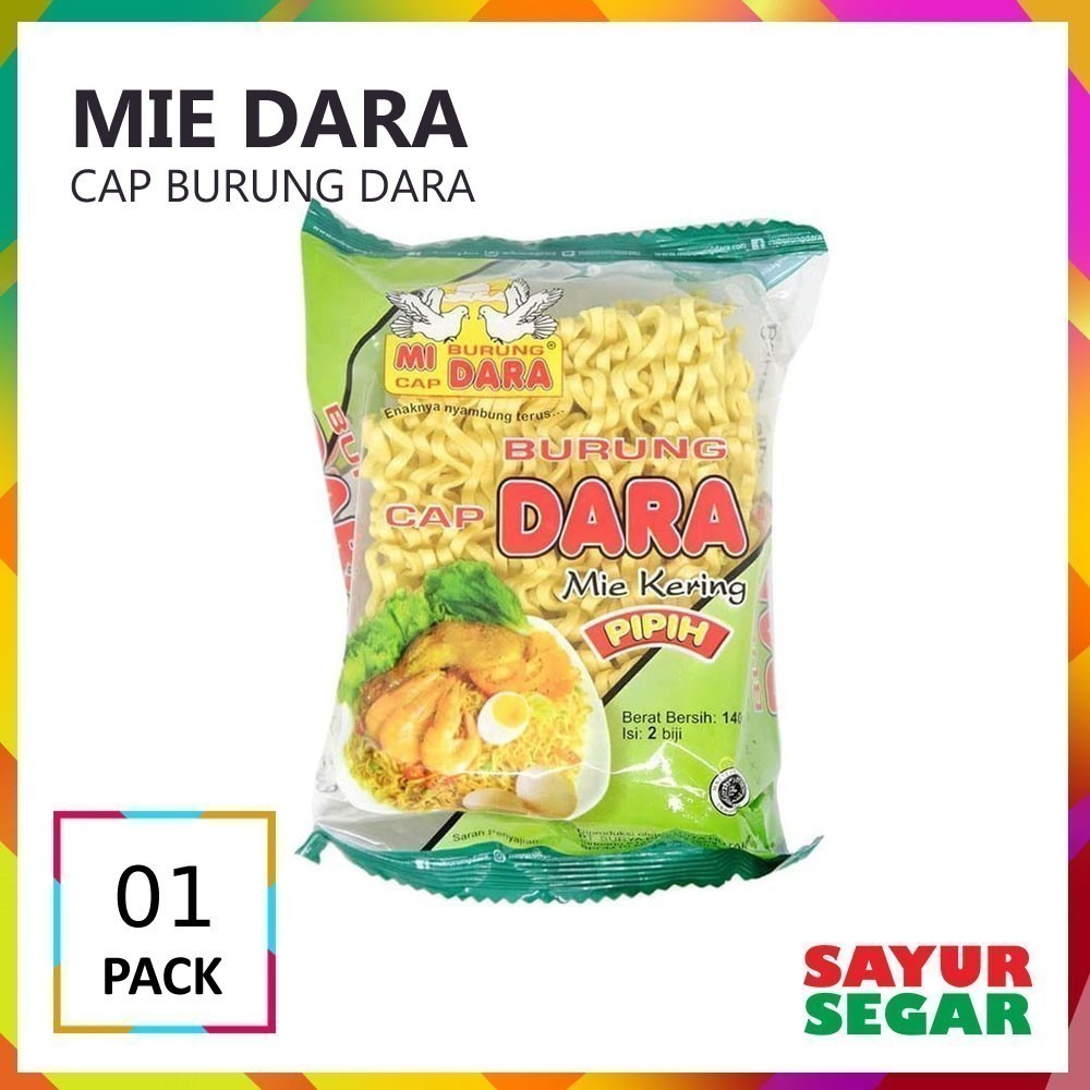 

Mie Kering Cap Burung Dara [1 Pack]