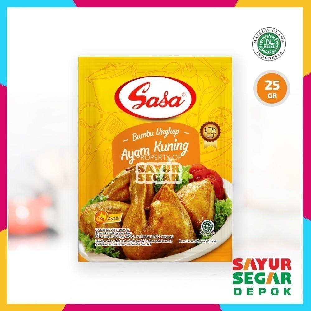 

Sasa Bumbu Kuning Ayam Ungkep 25g