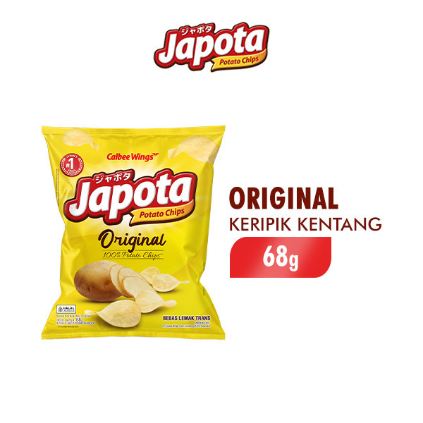 

BIG SALE Japota Keripik Kentang Rasa Original 68 gr