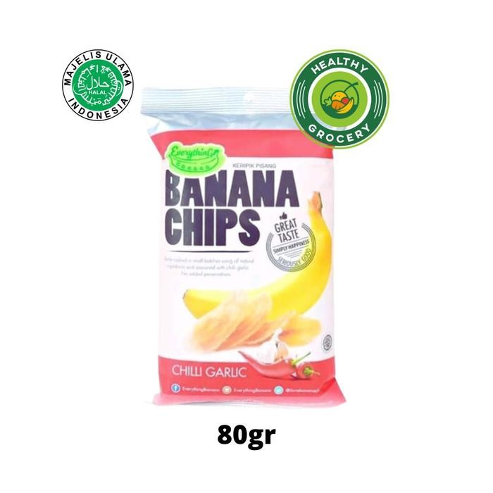 

PROMO SPECIAL Everything Banana Chips 80gr / Banana Chips / Keripik Pisang All Varian