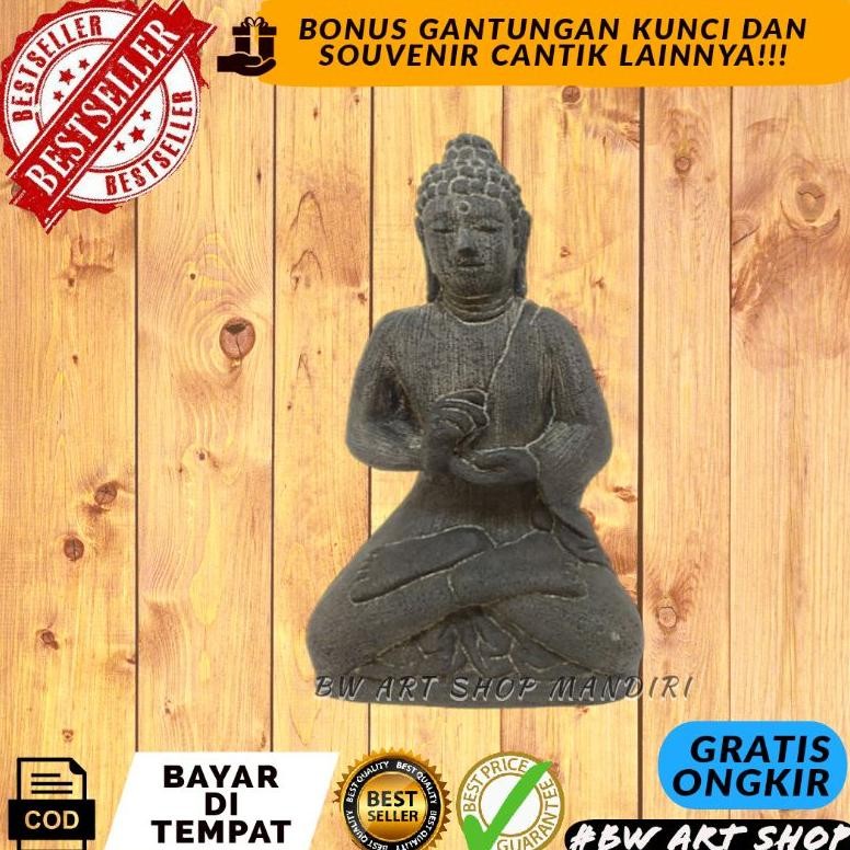 BISA COD (BISA COD) MINIATUR PATUNG BUDHA BATU | HIASAN AKUARIUM | MINIATUR PATUNG BATU | HIASAN AQU