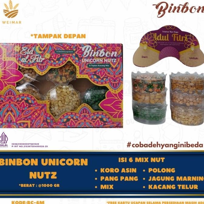 

Limited!, Hampers Lebaran - Binbon Unicorn Nuts