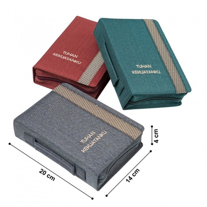 

Sampul Alkitab + Sampul Kidung Jemaat Sedang - Tuhan Kekuatanku