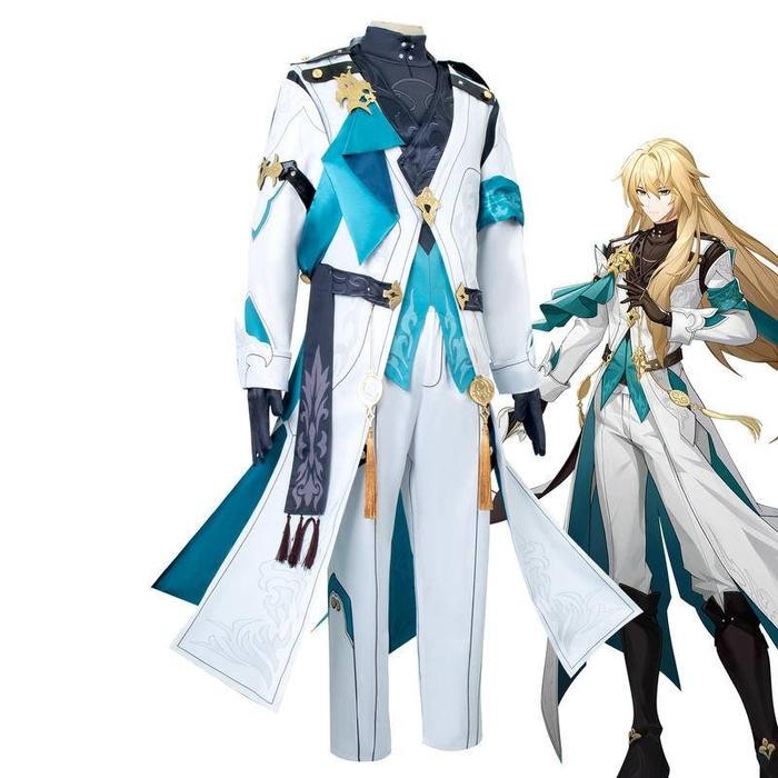 Wetrose Honkai Star Rail Luocha Costume Anime Game Cosplay Set