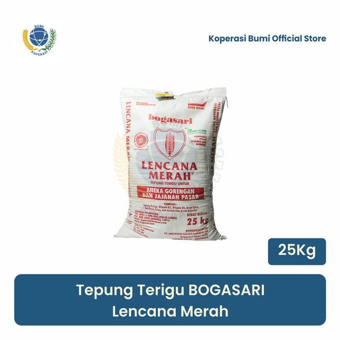 

Tepung Terigu Bogasari Lencana Merah