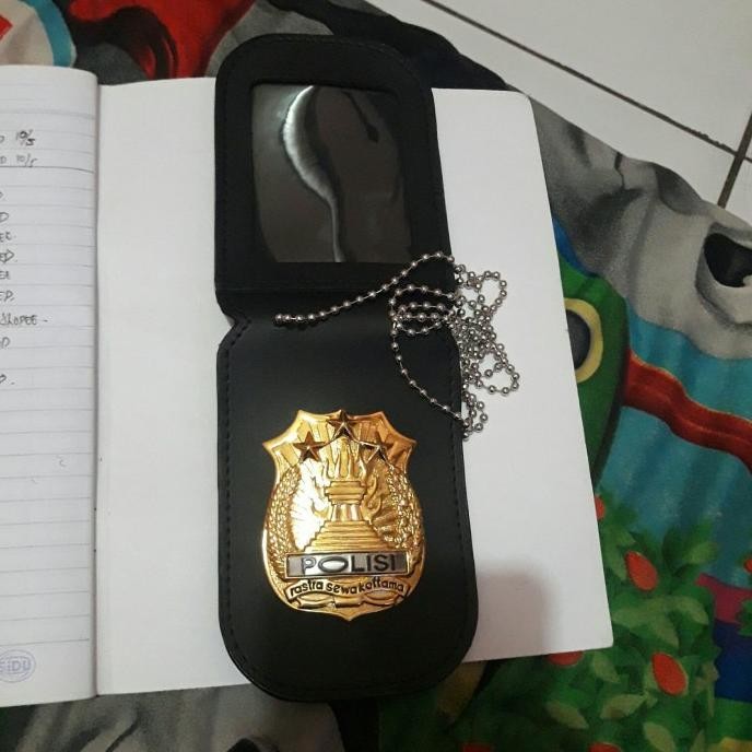 Dompet Name Tag/Kalung Lencana Polisi