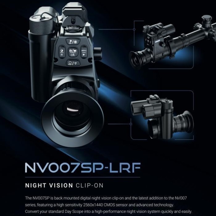 Buruan,.!! Pard Nv007Sp / Pard Nv-007 Nv007 Sp Night Vision Scope Clip On Lrf