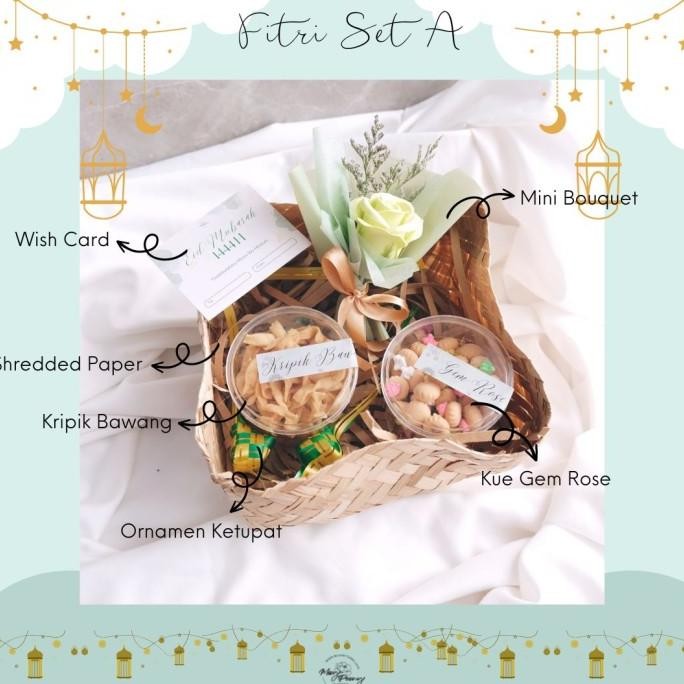 

Best Promo!, Hampers Lebaran Idul Fitri Kado Gift Parcel Kue Kering - Fitri Set