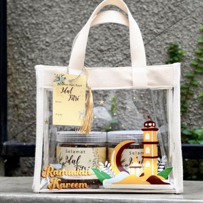 

Limited!, Hampers Lebaran Tas Dan Cookies 2 Jar