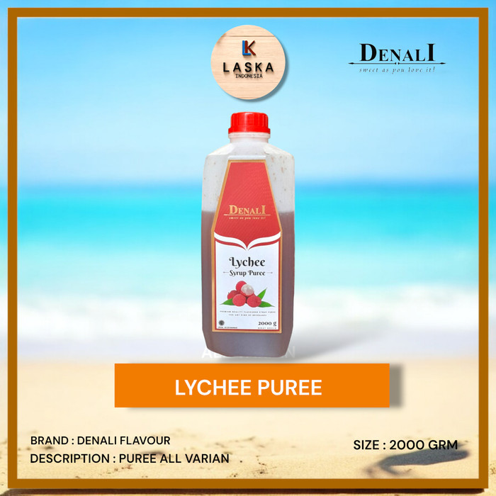 

Denali Lychee Puree - 2000 ml / fruit mix - concentrate lychee