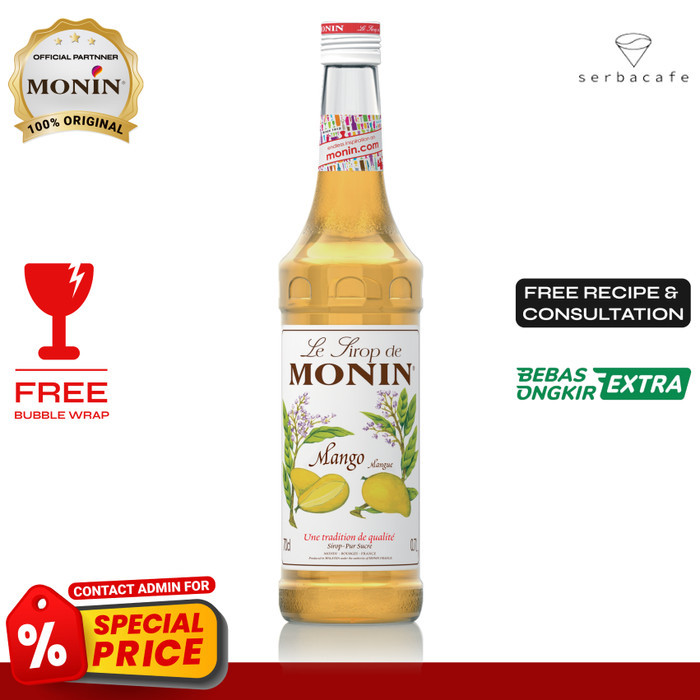 

Monin Syrup Mango (700 ml)