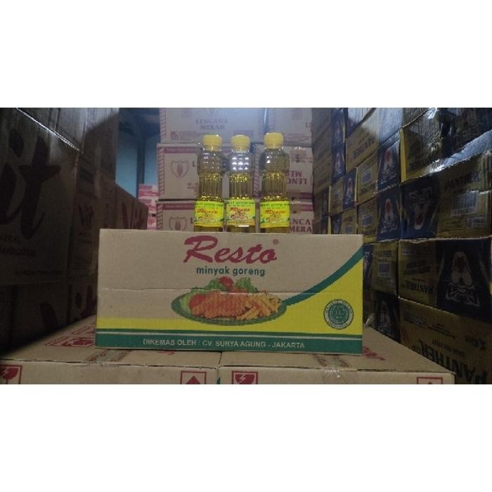 

Minyak Resto Botol 250ml 1 dus isi 48 pcs Oil promo