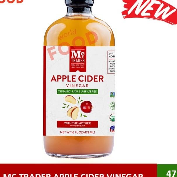 

Mc Trader Organic Cider Vinegar 473 Ml