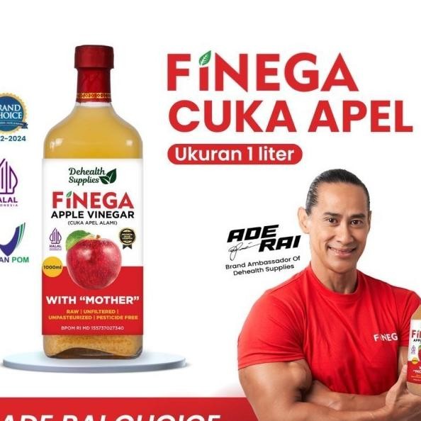 

Finega By Ade Rai Cua Apel Nana Lemon Vinega With 1 Liter Ml 250Ml 1Ml Cider Vinegar With Mother Vinega Dehealth Upplie