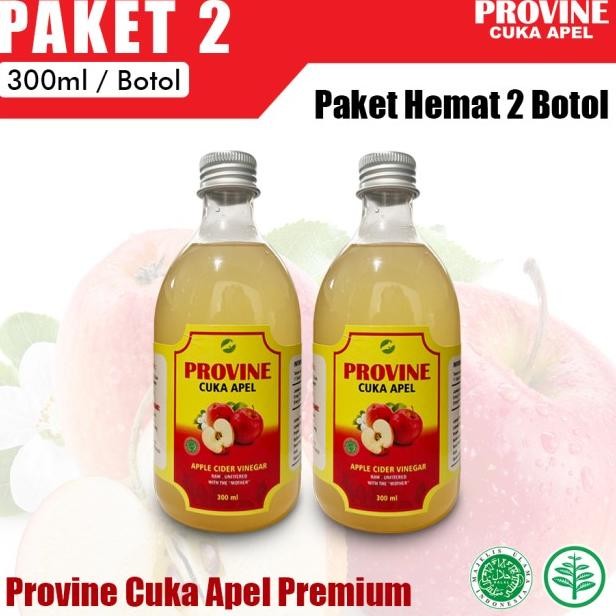 

Paet 2 Botol Provine Cua Apel Murni 300Ml