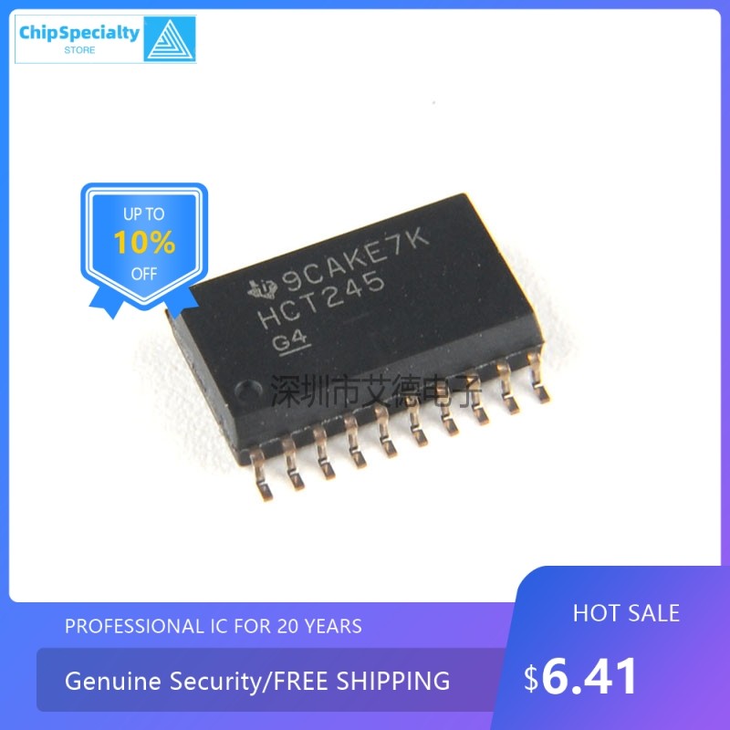 TUBS Original authentic SN74HCT245DWR SOIC-20 HCT245 three-state output eight-bus transceiver