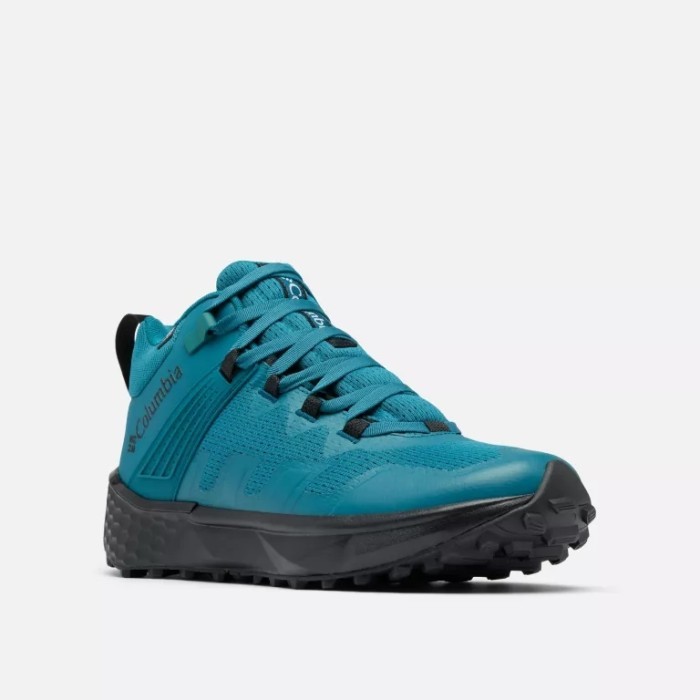 Columbia Men's Facet 75 II Mid Outdry Hiking Shoe - Deep Wave, Black